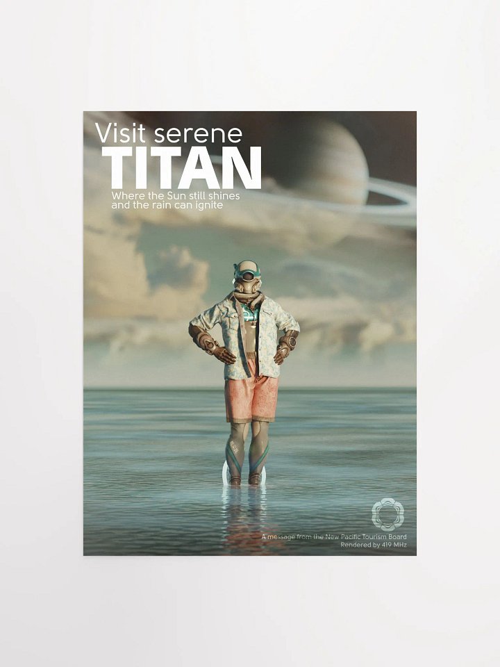 Visit Serene Titan - Poster product image (1)