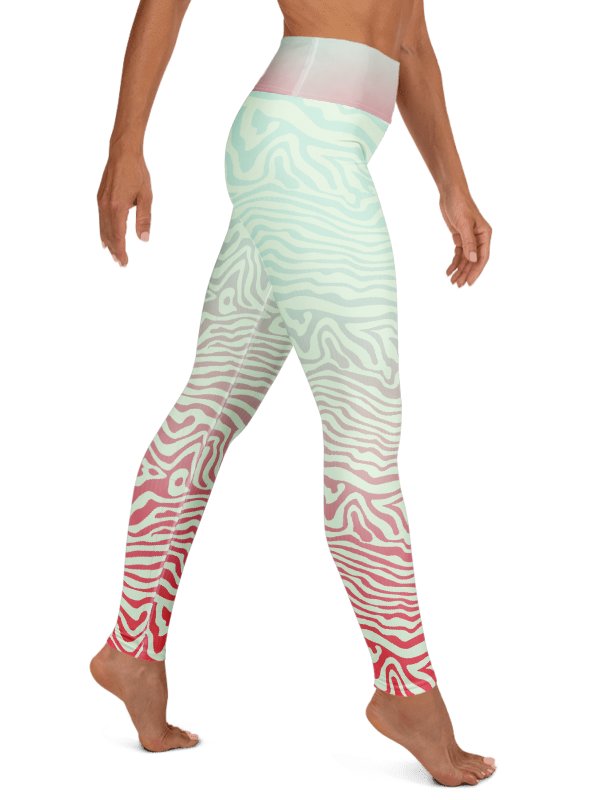 Mint Zebra-yoga leggings product image (6)
