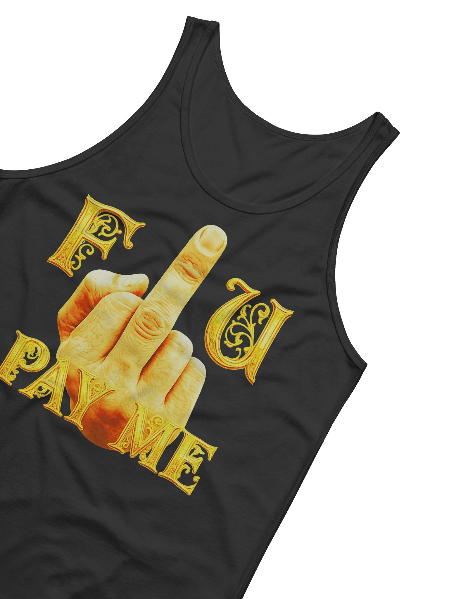 BWEAR FU PAY ME LINE TANK TOP. product image (20)