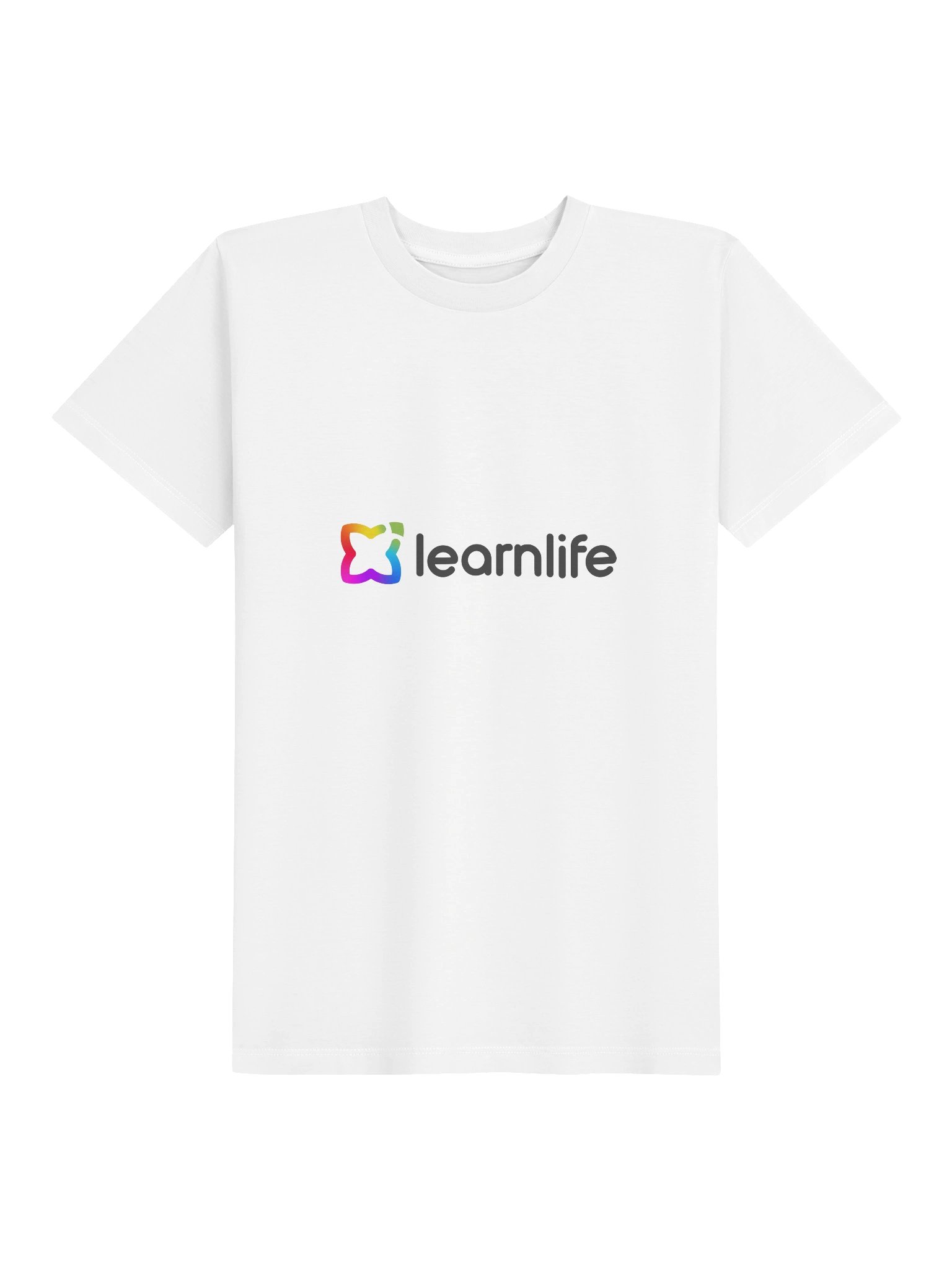 Kids Tee - Organic - Horizontal Logo - Rainbow & Charcoal product image (1)