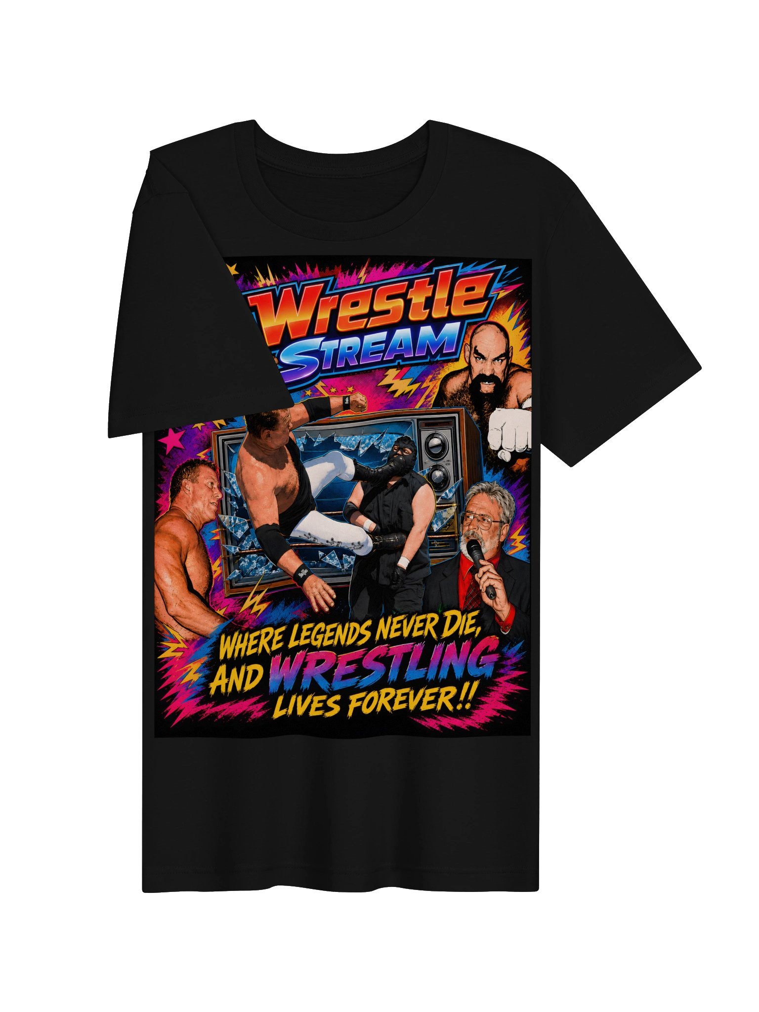 WrestleStream Graphic T product image (3)