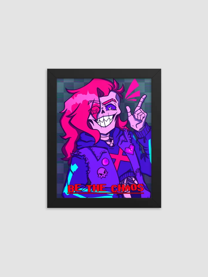 Be The Chaos Framed poster product image (1)