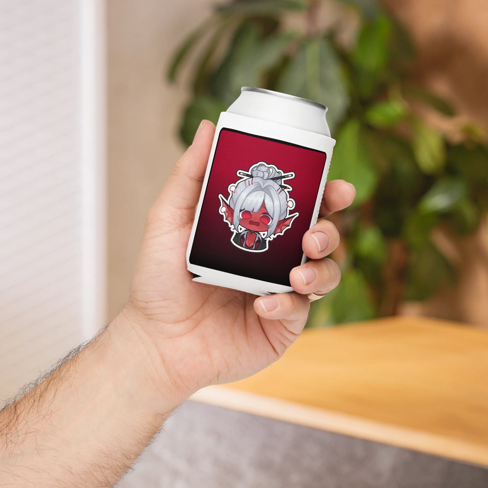 Overwhelm Emote Coozie (Red) product image (5)