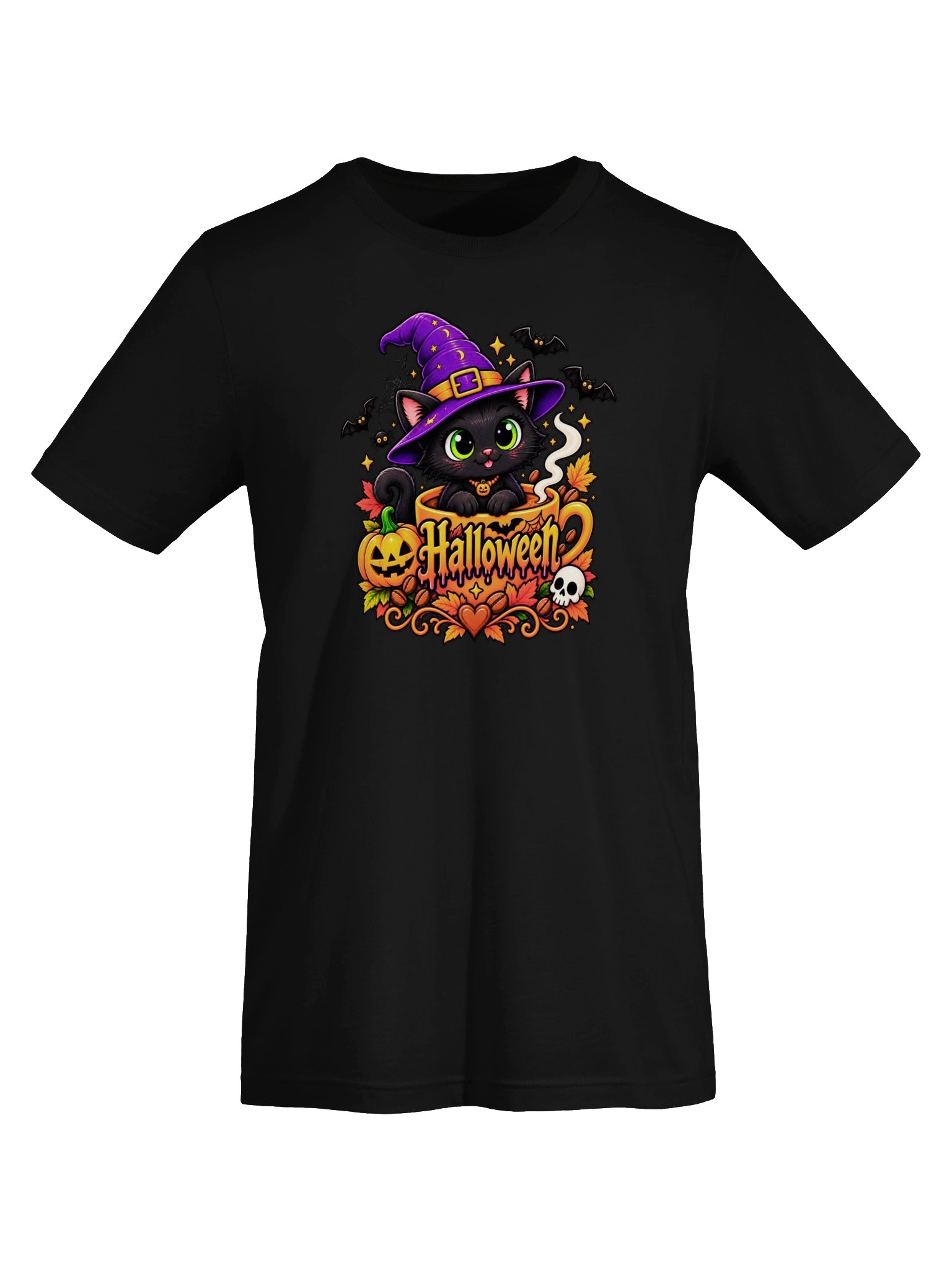 Halloween Black Cat Witch – Spooky Coffee product image (34)