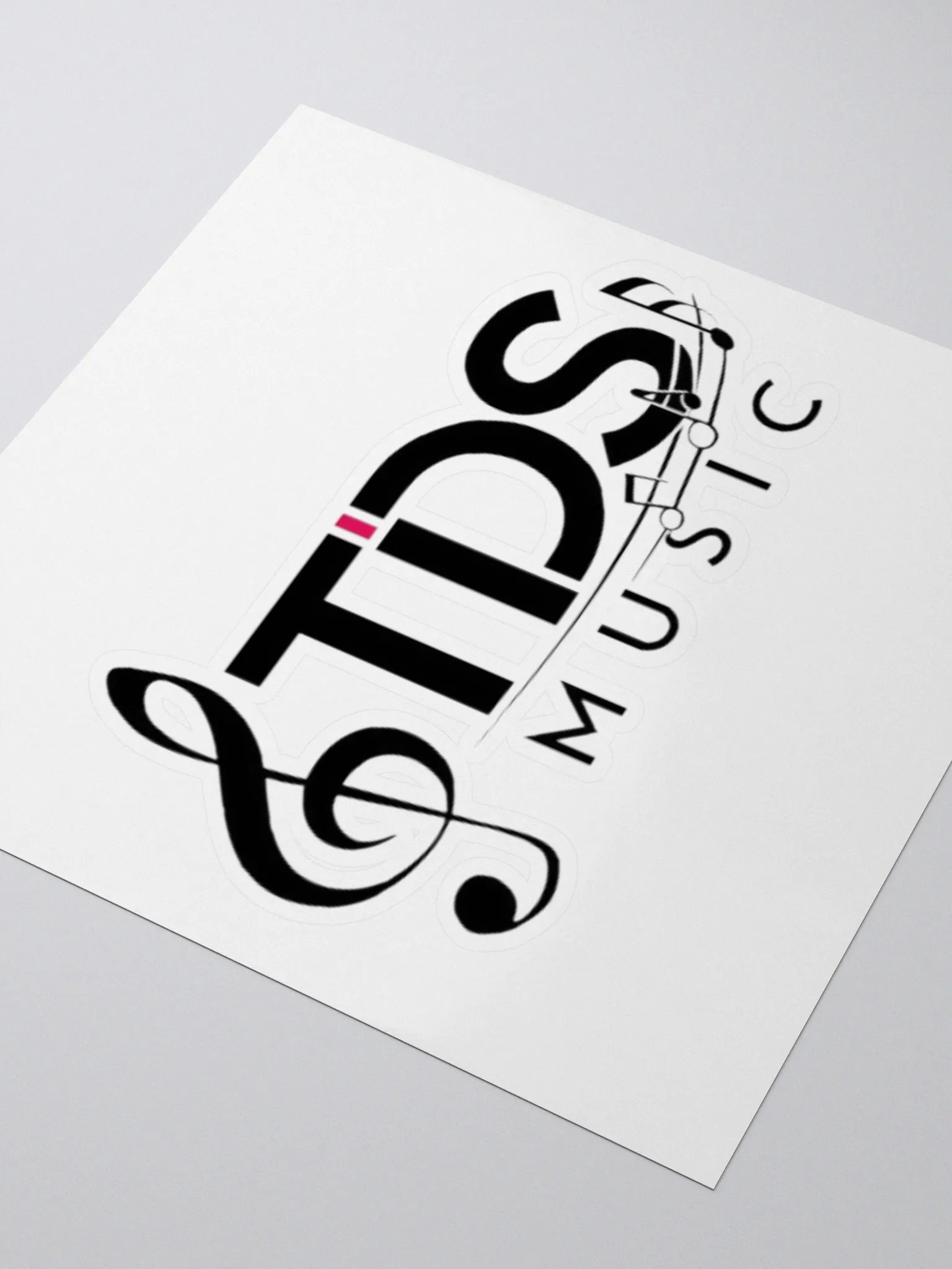 Exclusive TDS MUSIC Logo Sticker - Premium Kiss Cut Vinyl product image (3)