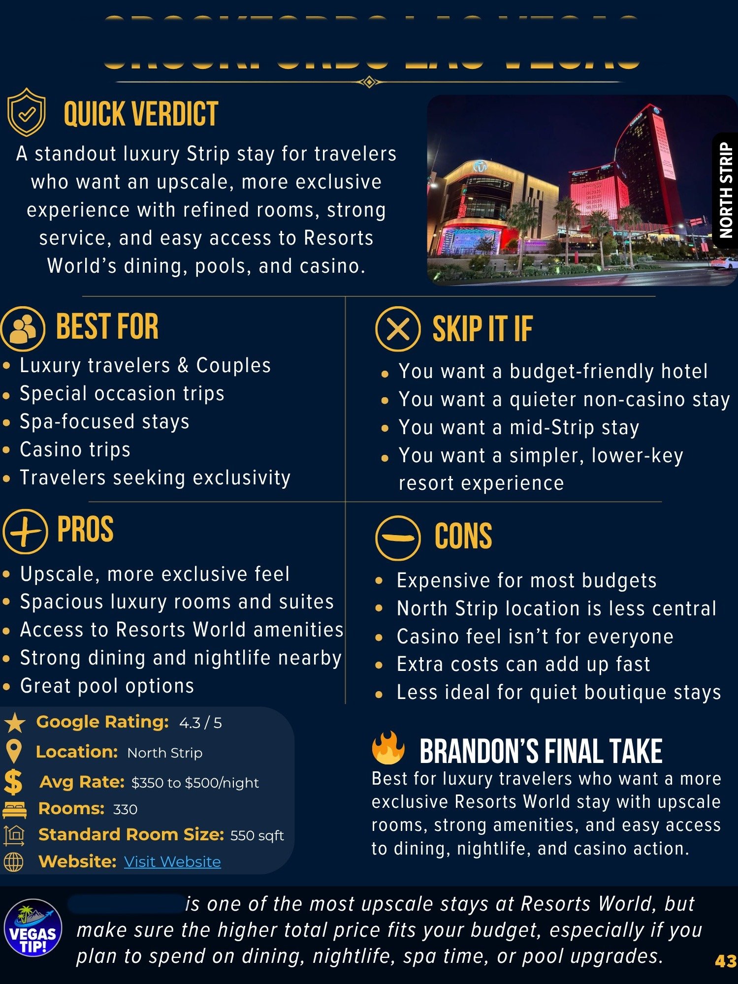 Las Vegas Where To Stay 2026 Guide (55+ Pages) – Best Hotels, Resorts & Casinos + Money-Saving Tips product image (4)