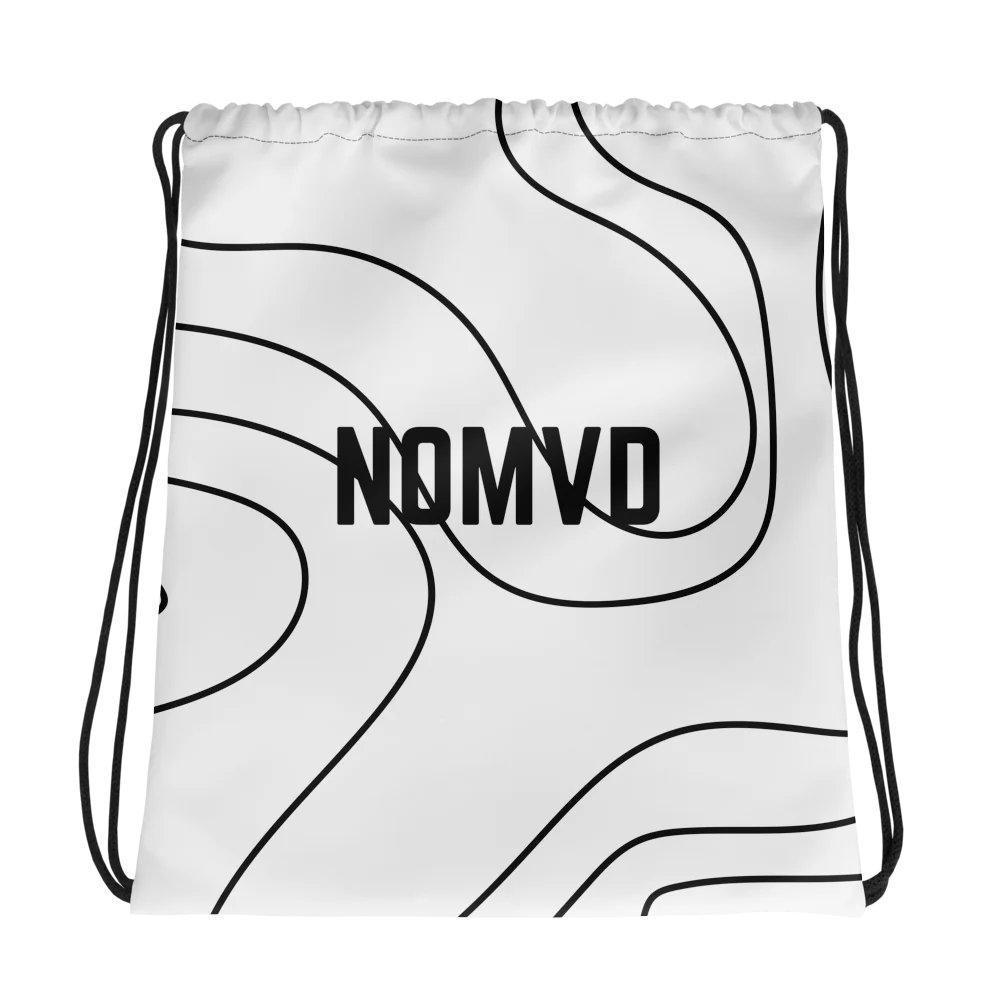 Topography Drawstring Bag product image (1)