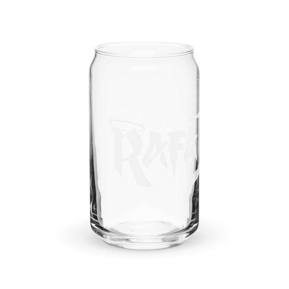 RafaZafar Logotext Can Glass (white) product image (10)