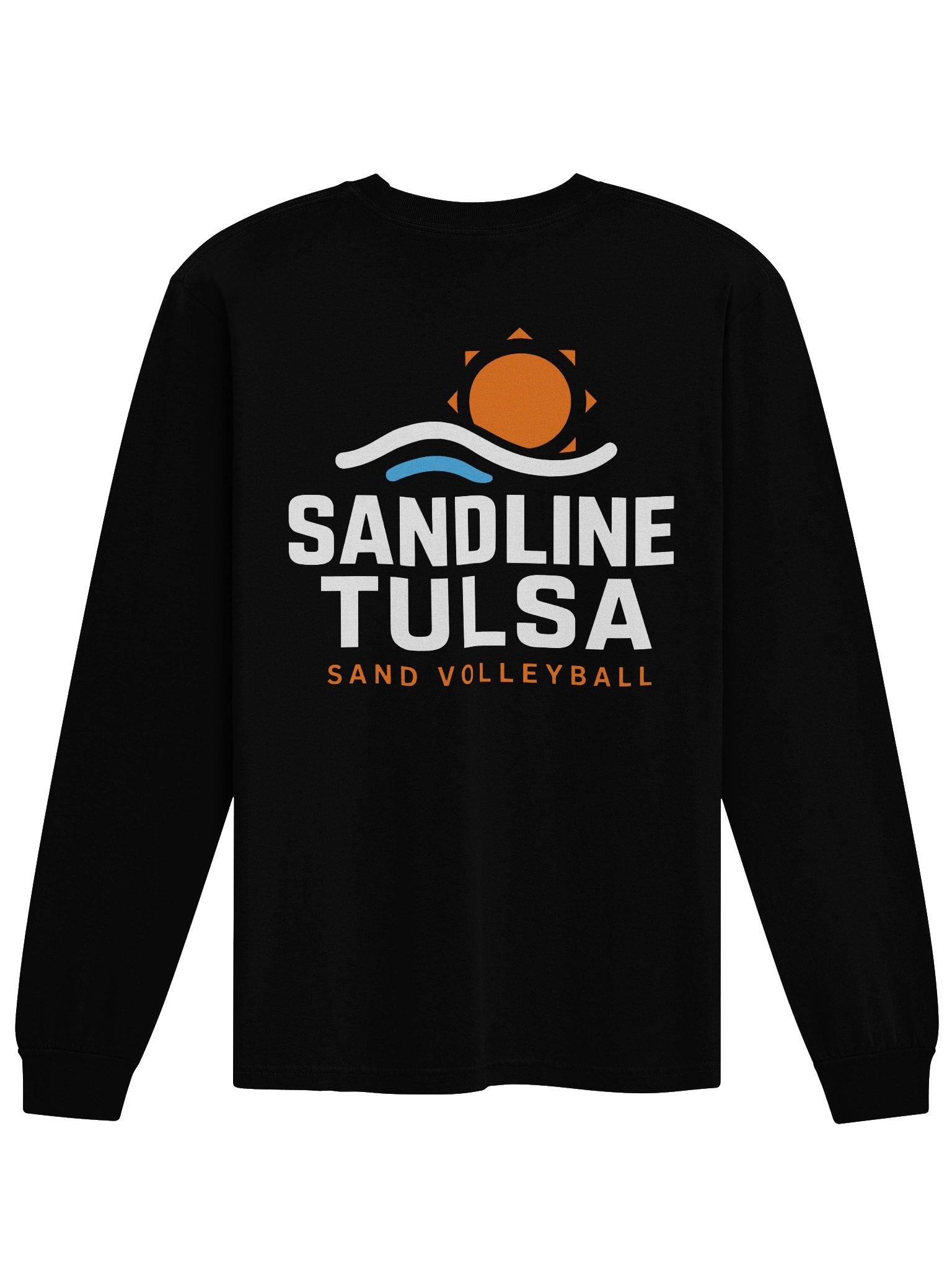 Front Pocket Logo and Full Back Graphic Long Sleeve (Light Logo) product image (2)