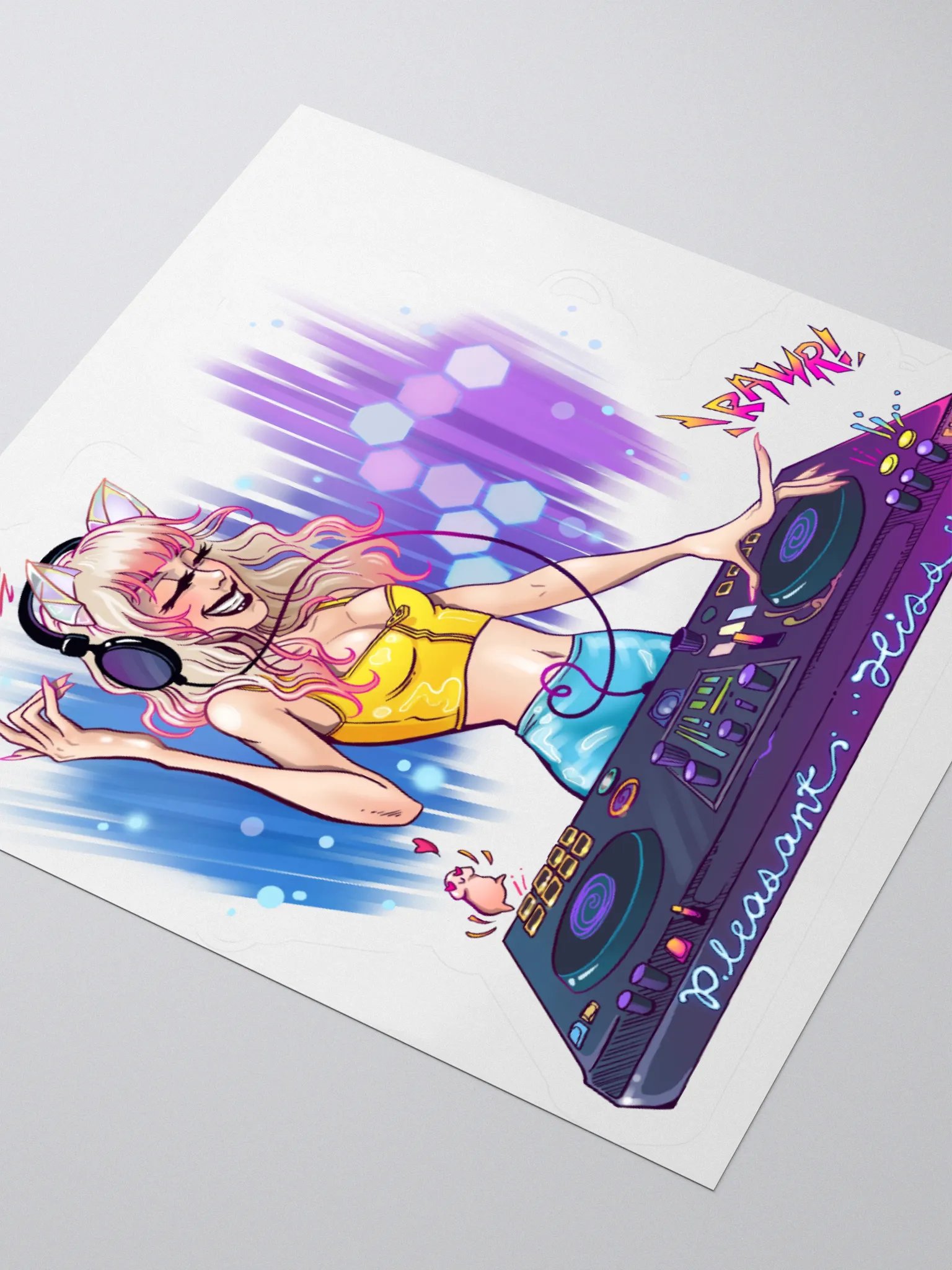Catgirl Sticker product image (11)