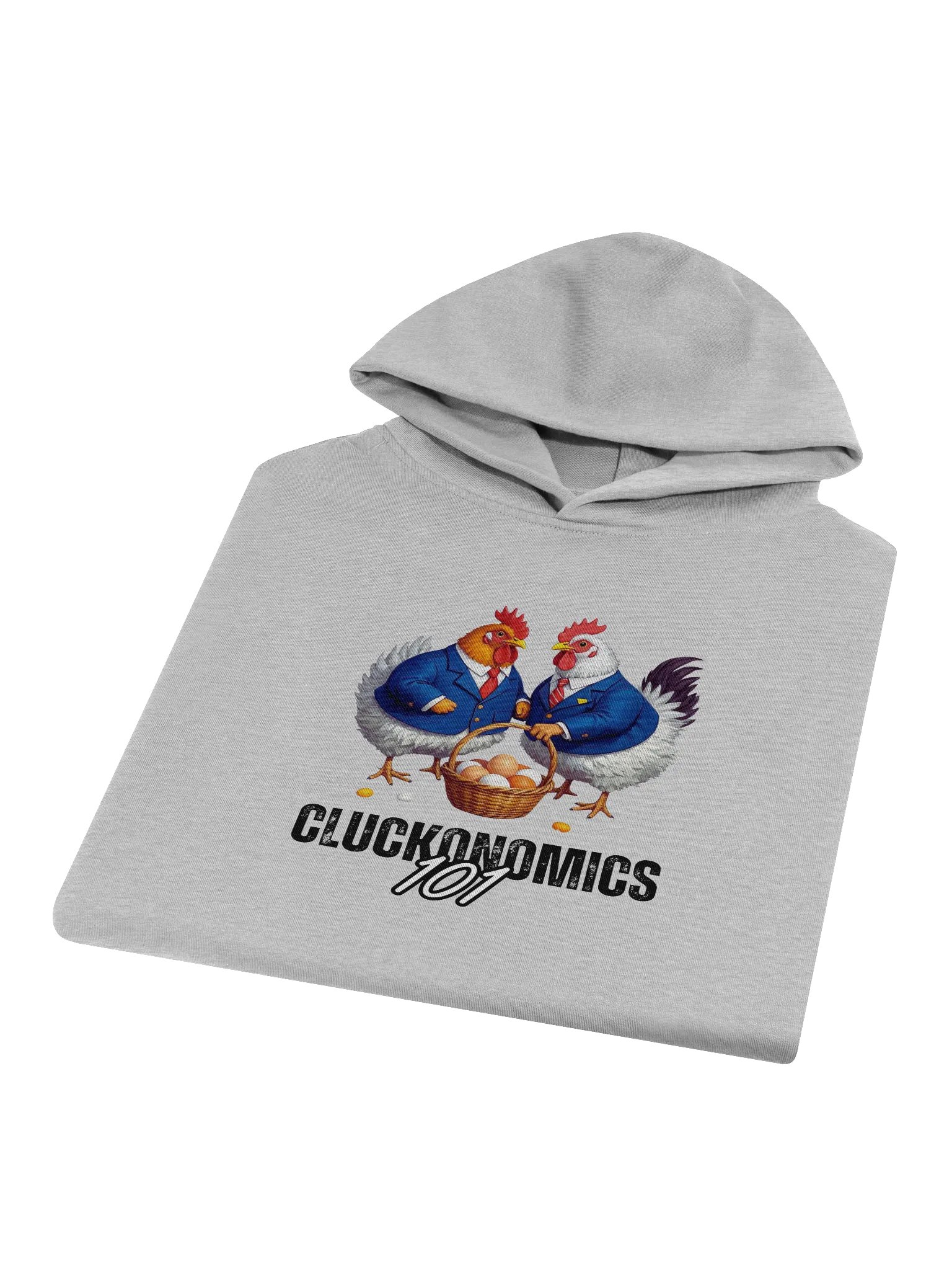 Cluckonomics 101 - Humorous Easter Hoodie product image (1)