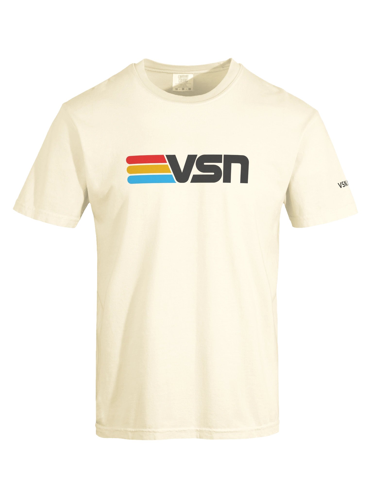 Cream colored T - VSN product image (5)