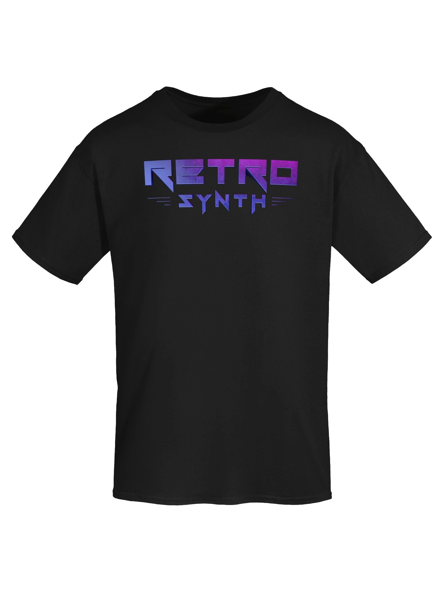 RETROSYNTH RECORDS Purple Logo T-Shirt product image (5)