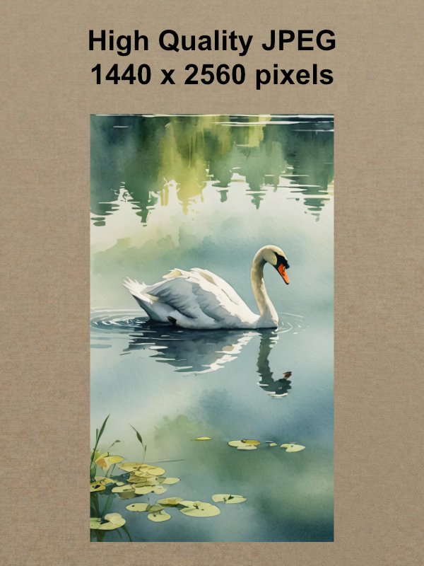 Swan Phone Wallpaper product image (2)