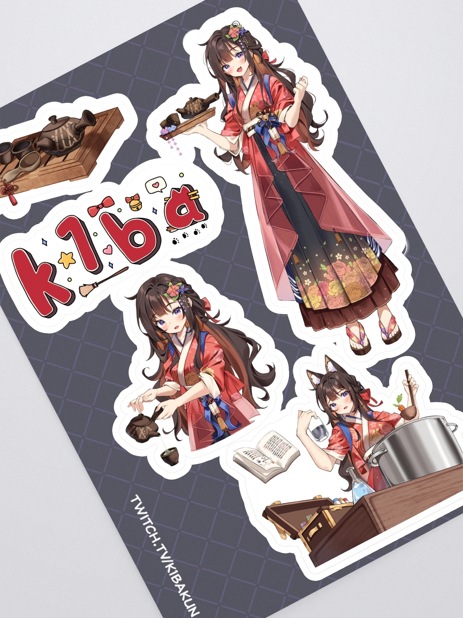 Kimono Sticker Sheet product image (1)