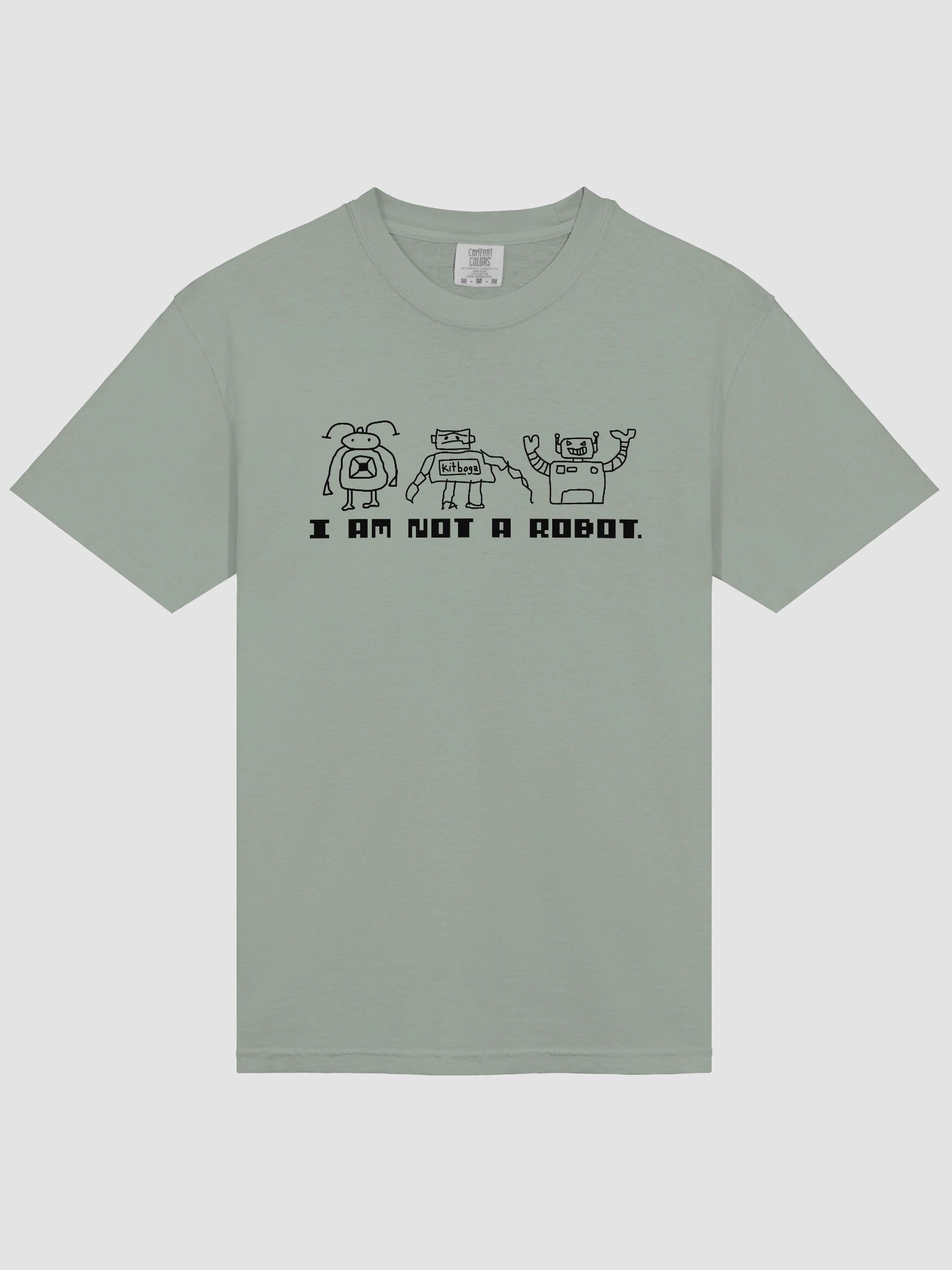 I Am Not A Robot (Black Design) product image (13)