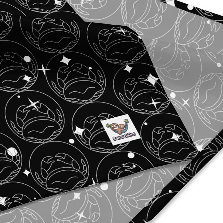 Starry Cancer Faces All-Over Bandana product image (4)