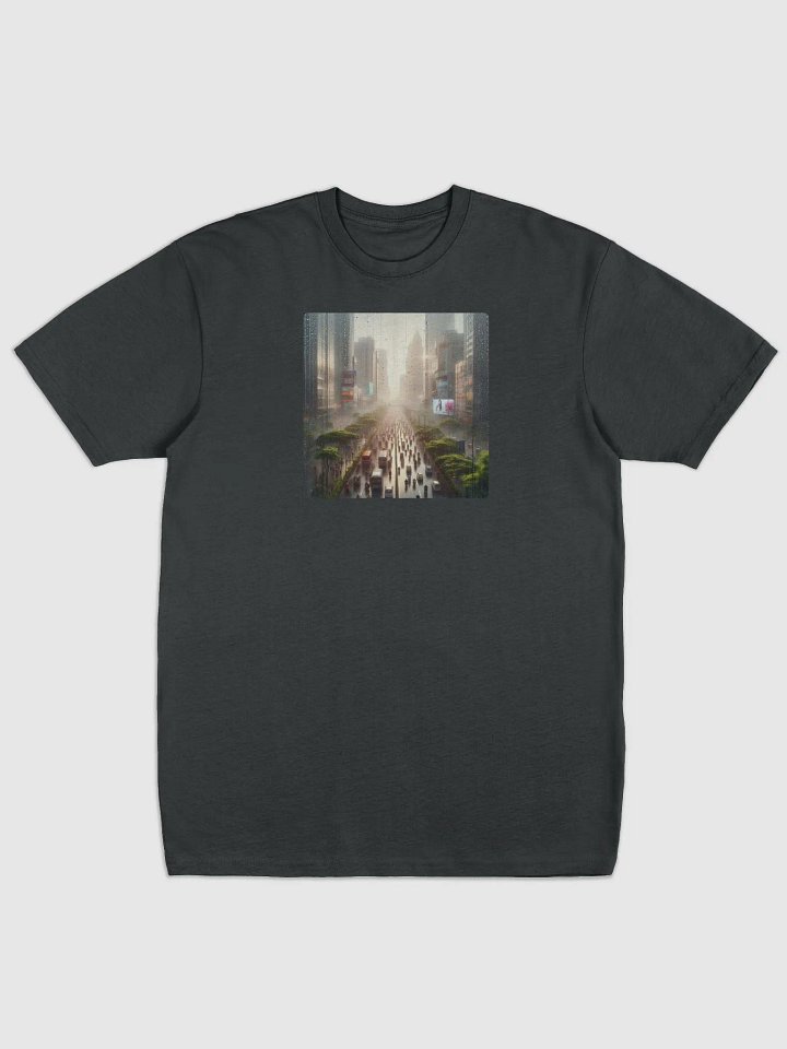 Urban Rainfall Men's Tee | AI Design product image (1)