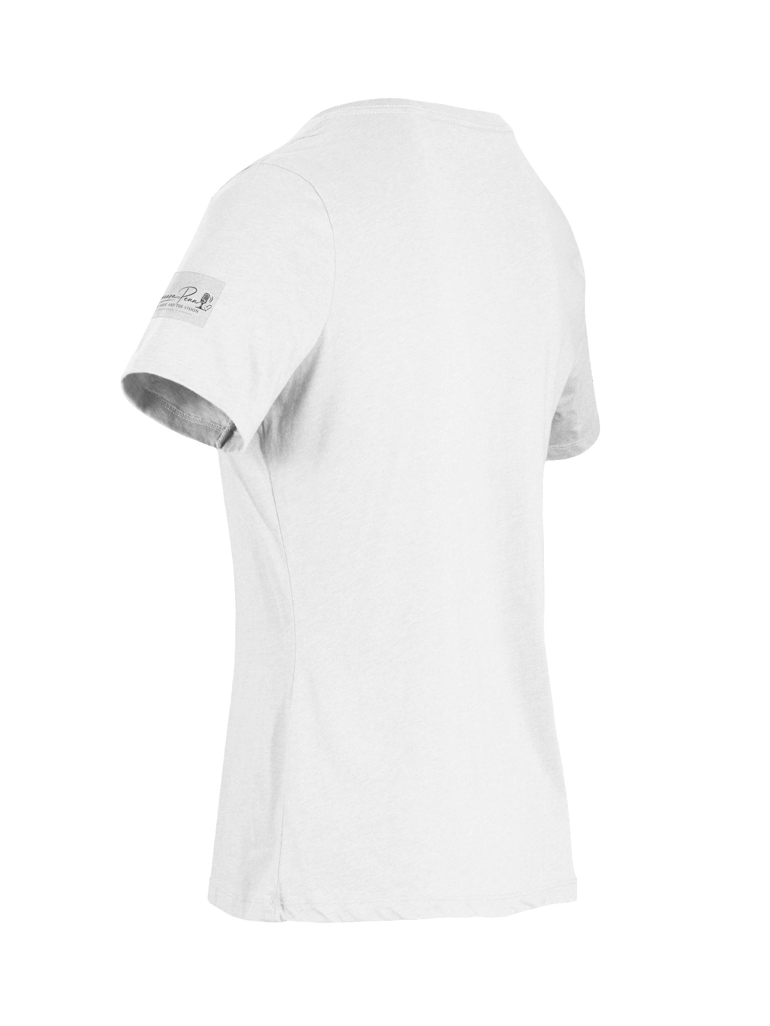 Pretty and Prayed up V-neck-Wite product image (9)
