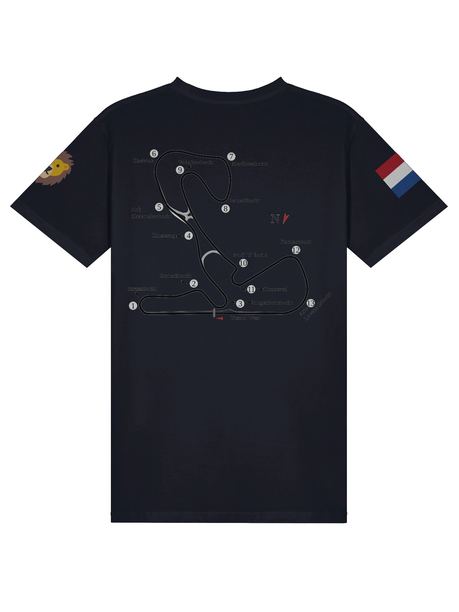 NyteWatch F1 25 Episode 15 Dutch GP Unisex T-Shirt product image (2)