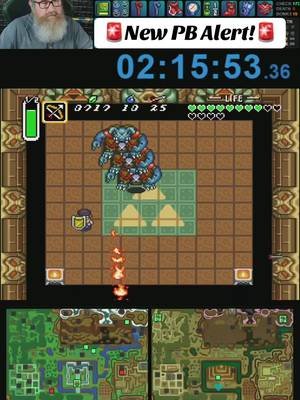 New PB on ALTTPR! #livehighlights #tiktoklive #fyp #zelda #randomizer 