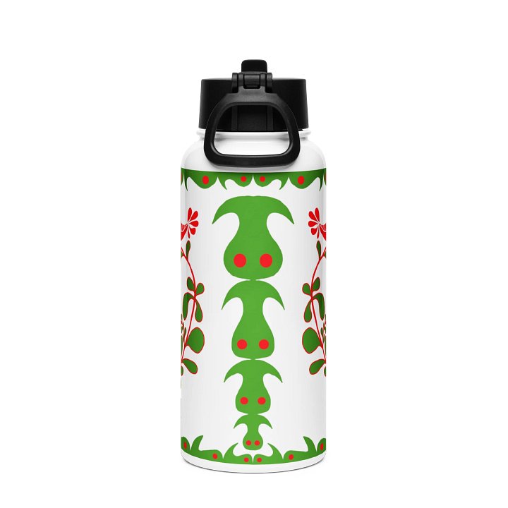 Hungarian Folk Art Symphony Stainless Steel Bottle product image (2)