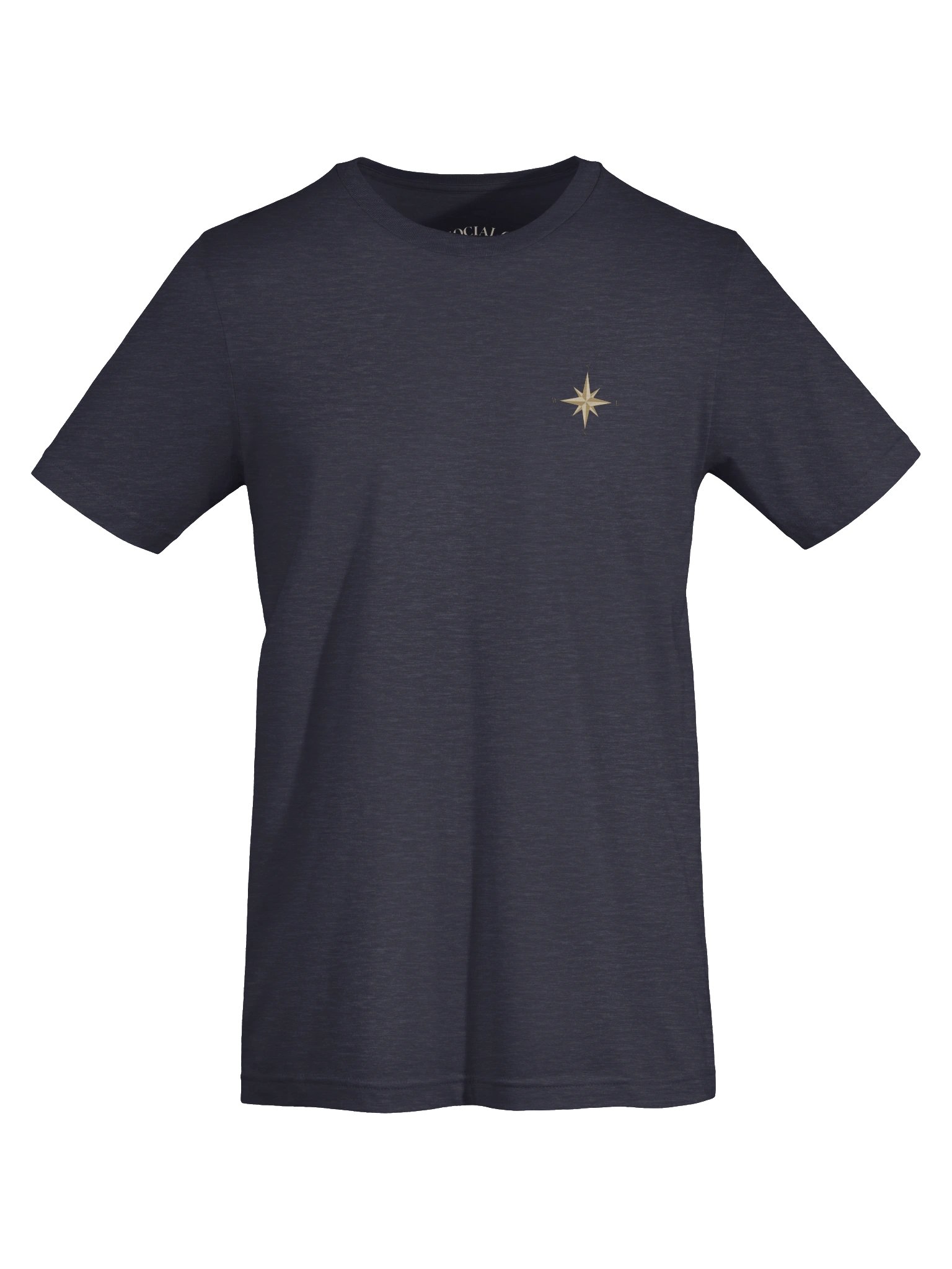 LL Social Co. Compass Essential Tee — Anywhere With Good Company | Ivory product image (50)