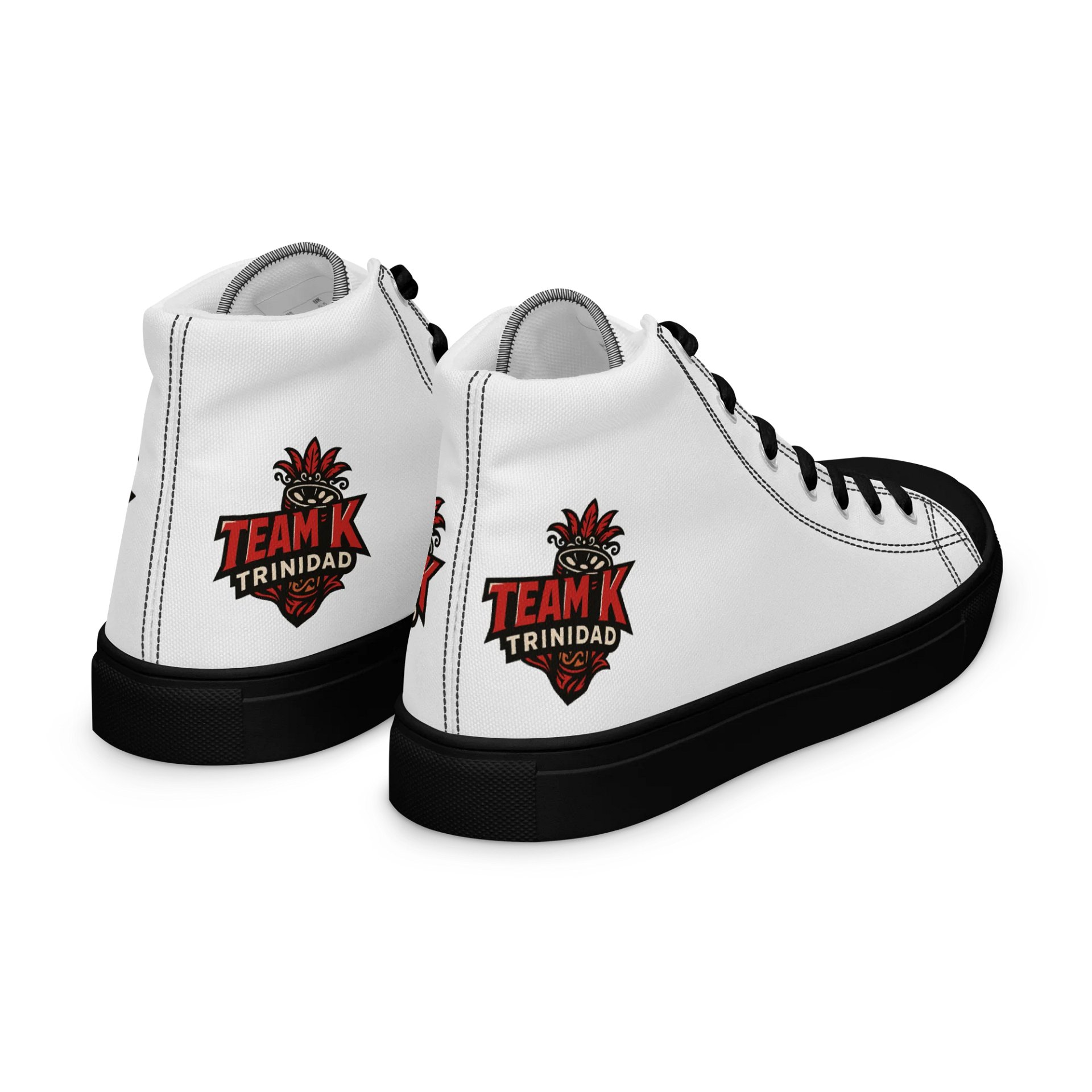 TEAM K TRINIDAD Women's High Top Canvas Shoes product image (7)