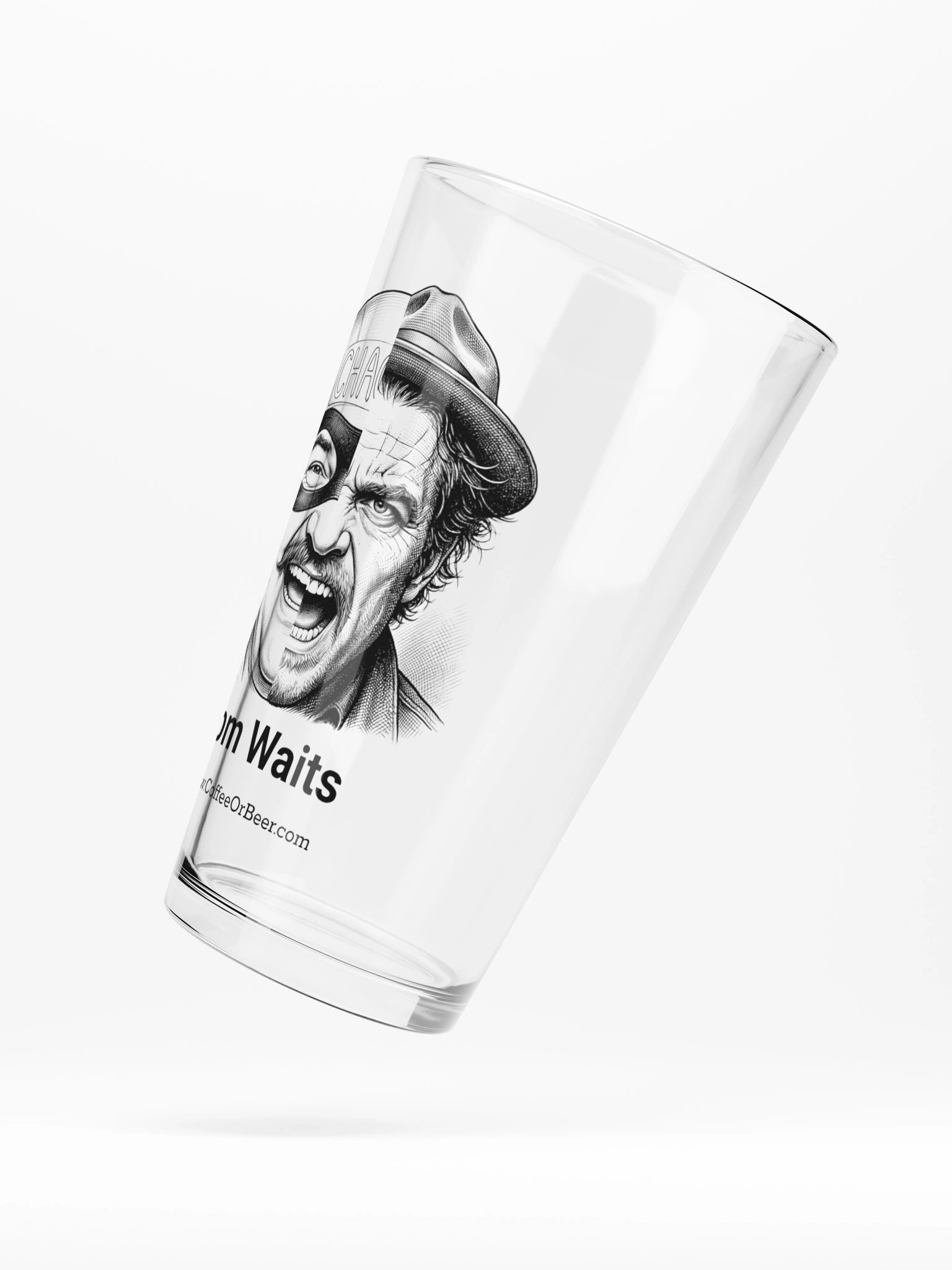 Dom Waits Pint Glass product image (3)