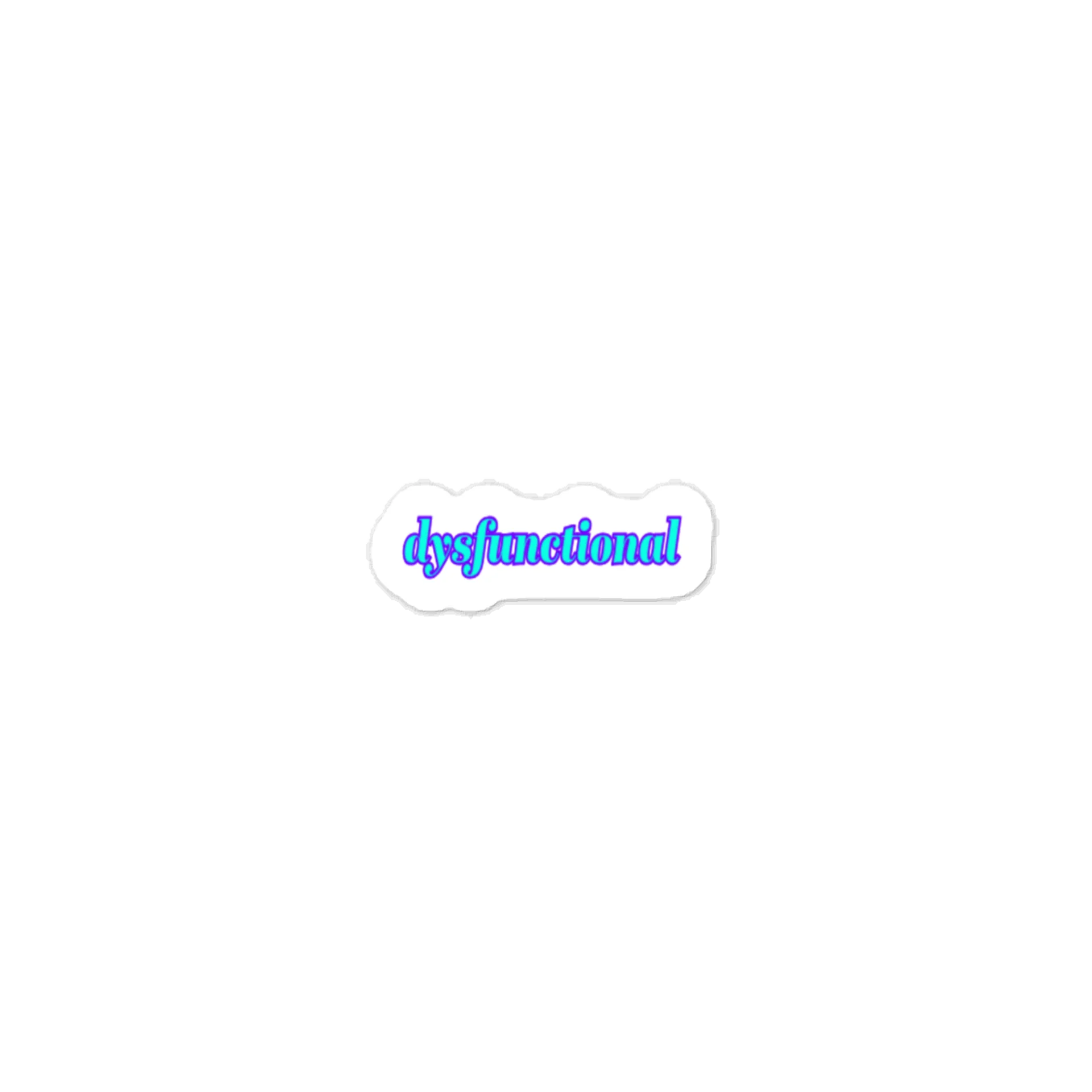 Dysfunctional Sticker product image (1)