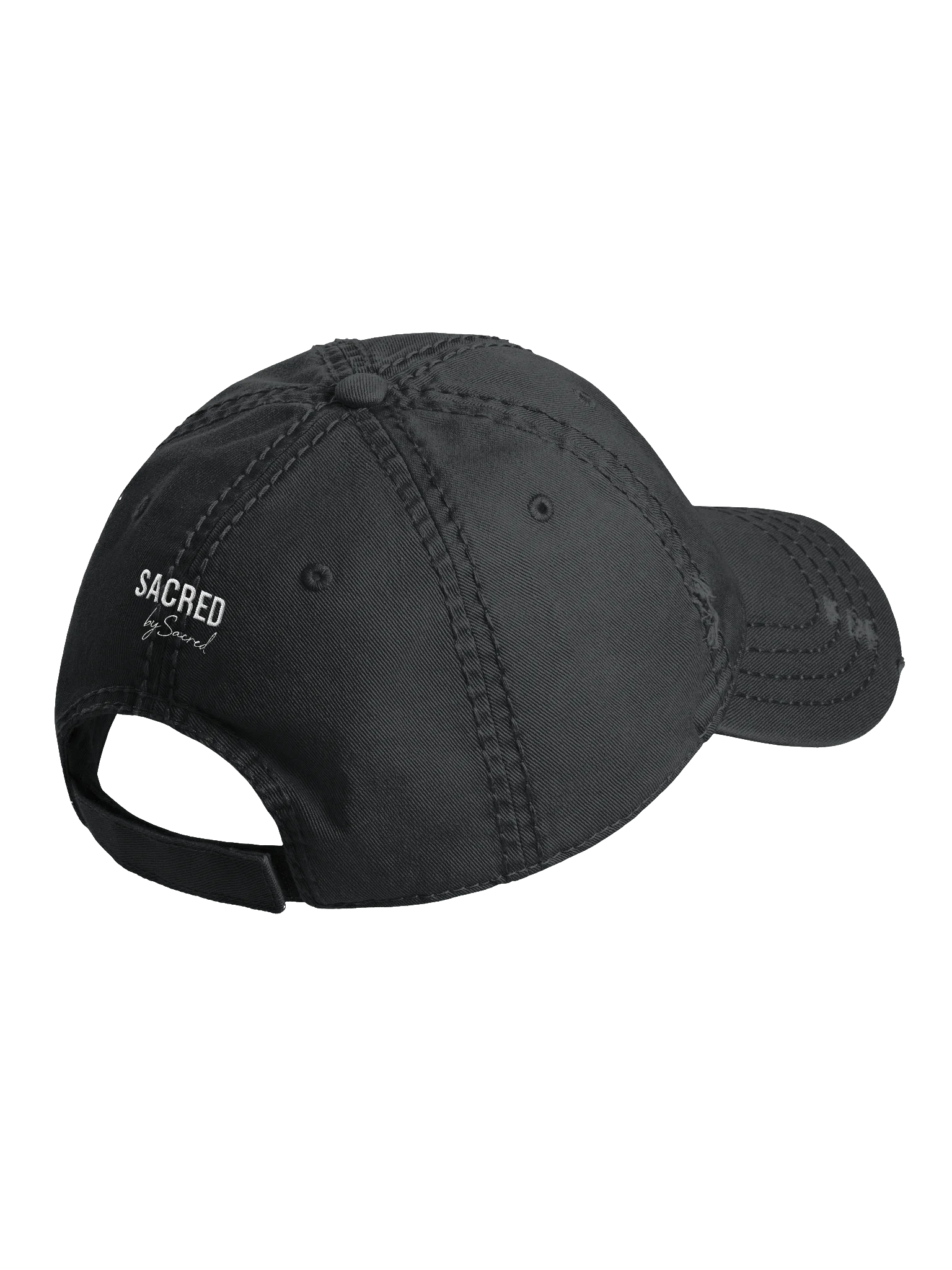 God Is Sacred - Distressed Dad Hat (Dark) product image (3)