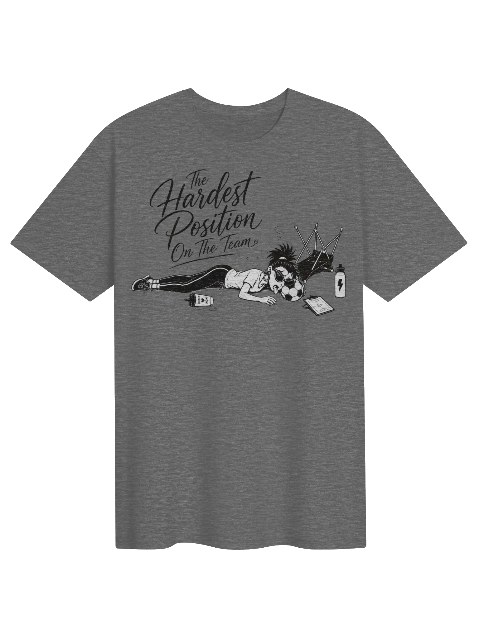 The Hardest Team Position Tee Soccer product image (1)