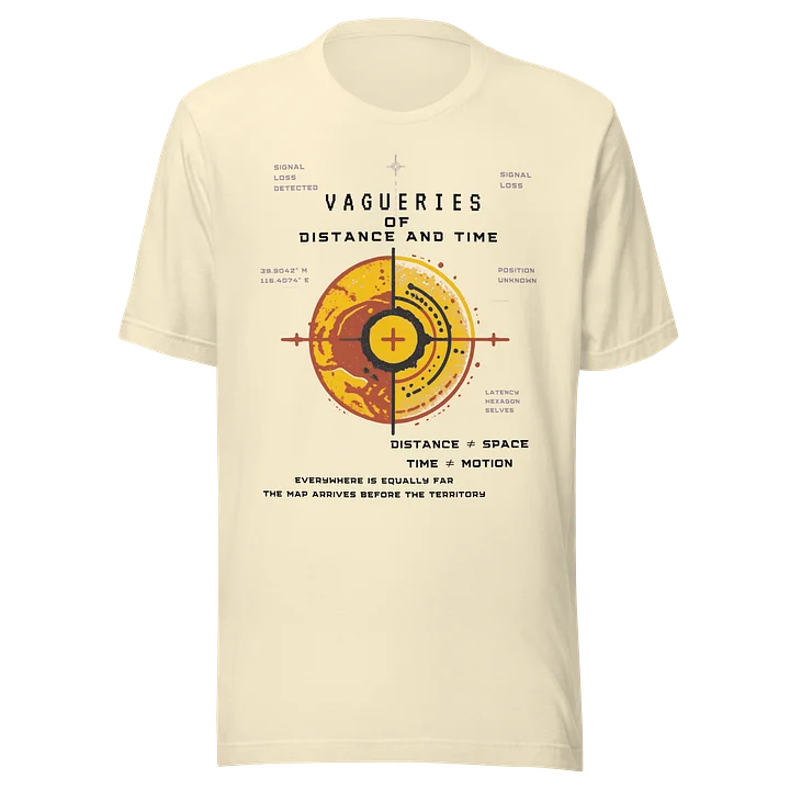 Vagueries of Distance and Time, Orbit Diagram Tee product image (4)