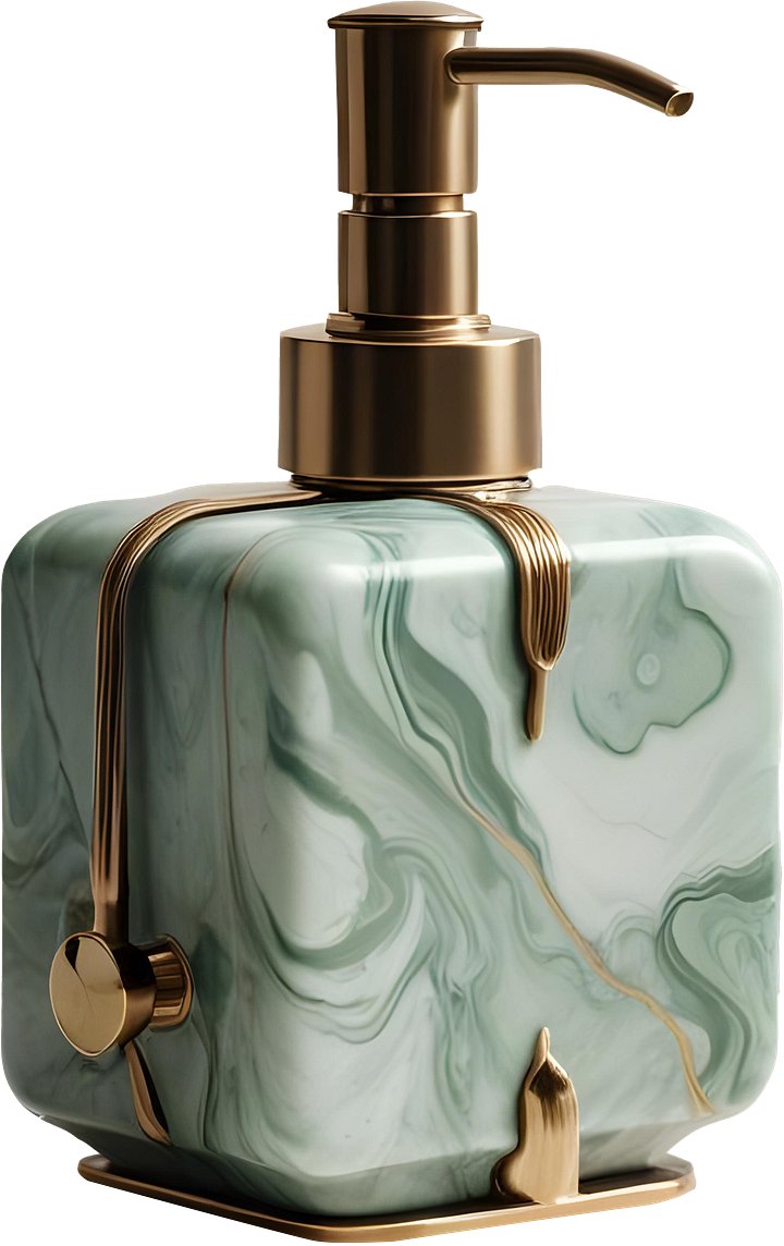 Collection: Marble Eternal – Shabby Chic Soap Dispenser png product image (1)