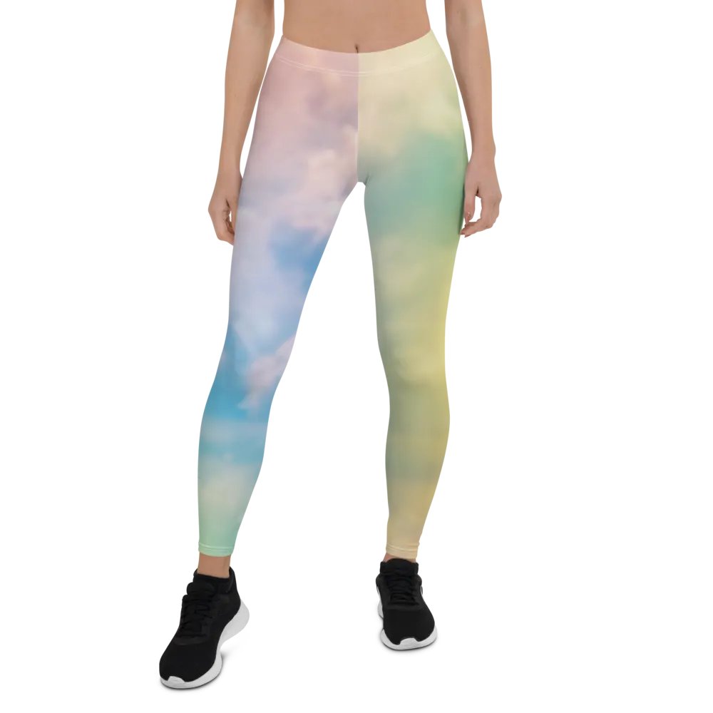 Blur cloud rainbow Design Legging - V10 product image (1)