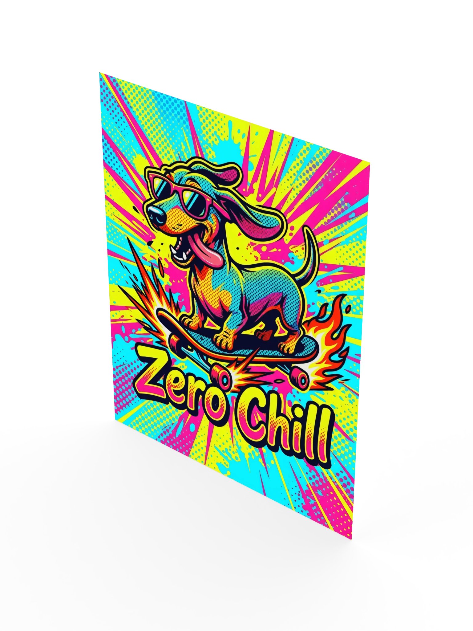 Zero Chill Dachshund Poster product image (17)