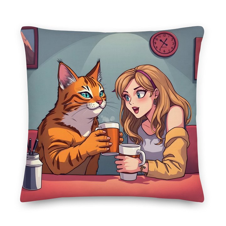 Premium Pillow-Coffee, Cuddles & Chemistry product image (3)