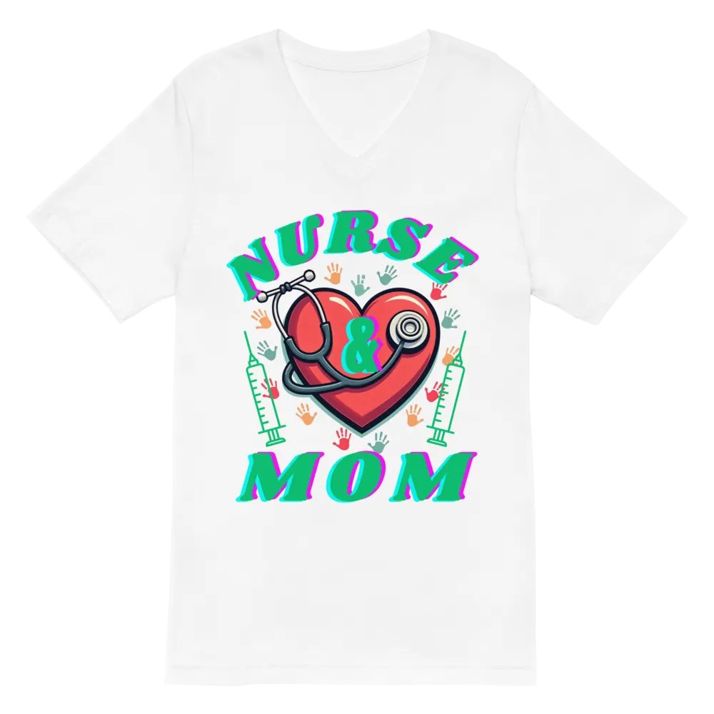 Nurse & Mom Heartfelt Tee product image (6)
