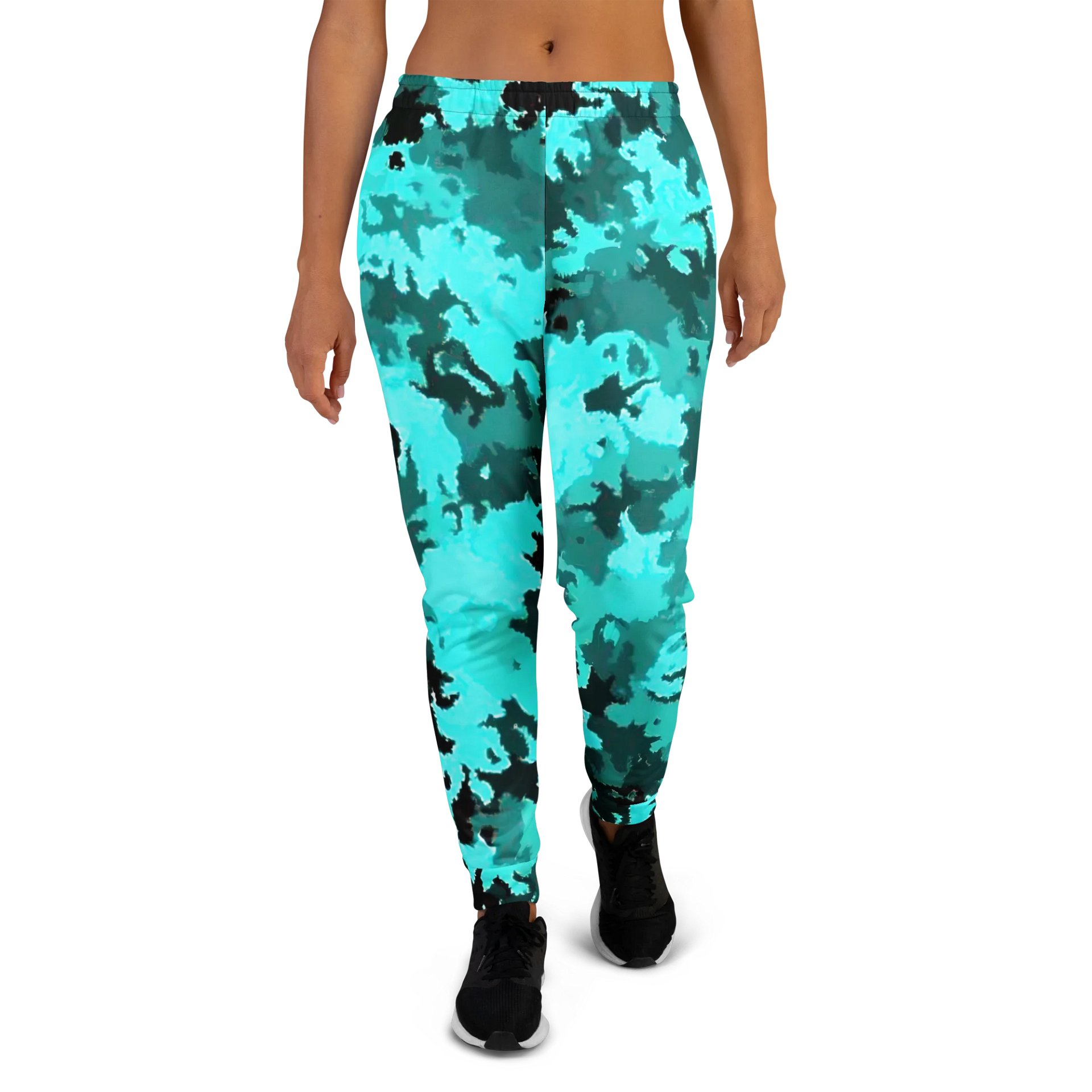 Teal All-Over Women's Joggers product image (2)