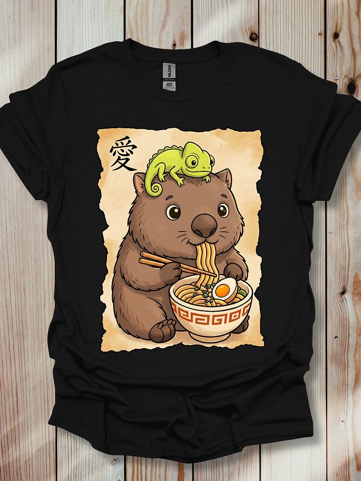 Chubby Wombat Ramen T-Shirt product image (11)