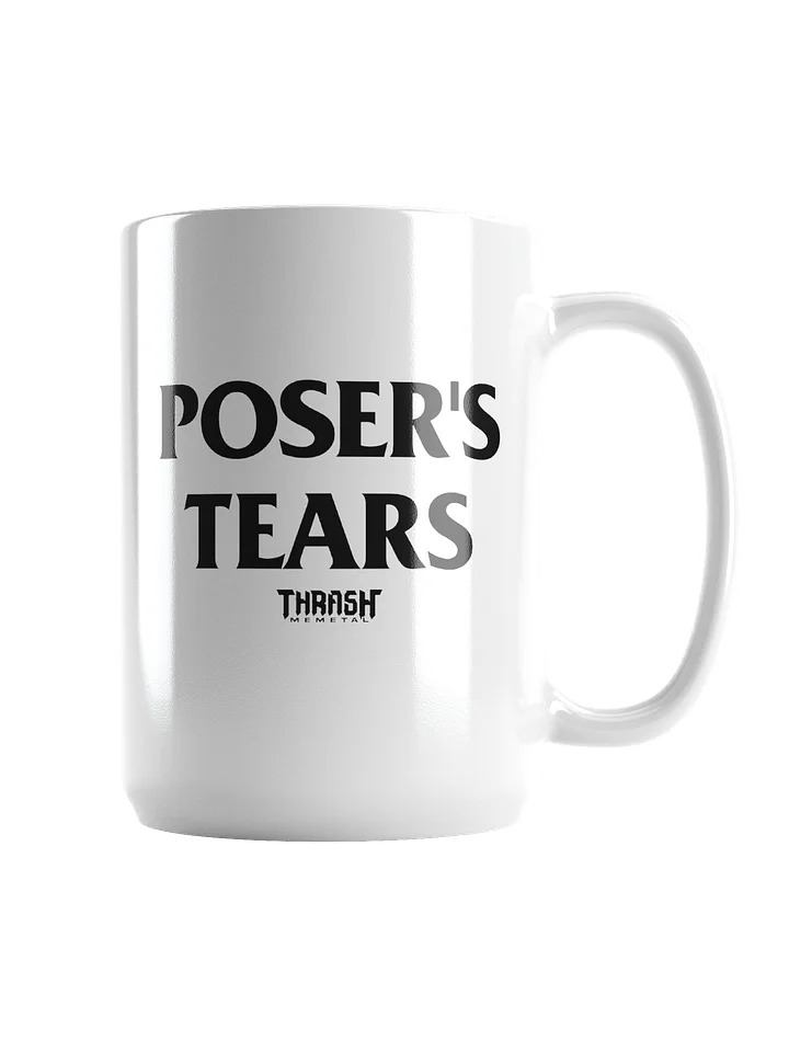 POSER'S TEARS WHITE MUG product image (2)