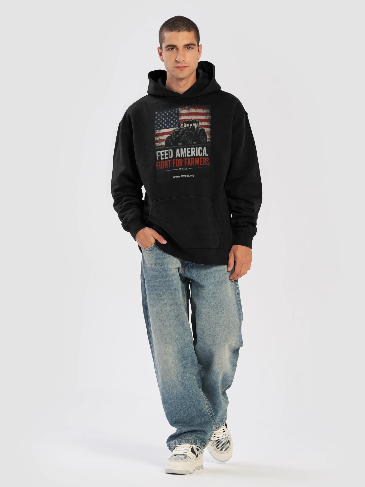 Support America Hoodie product image (5)