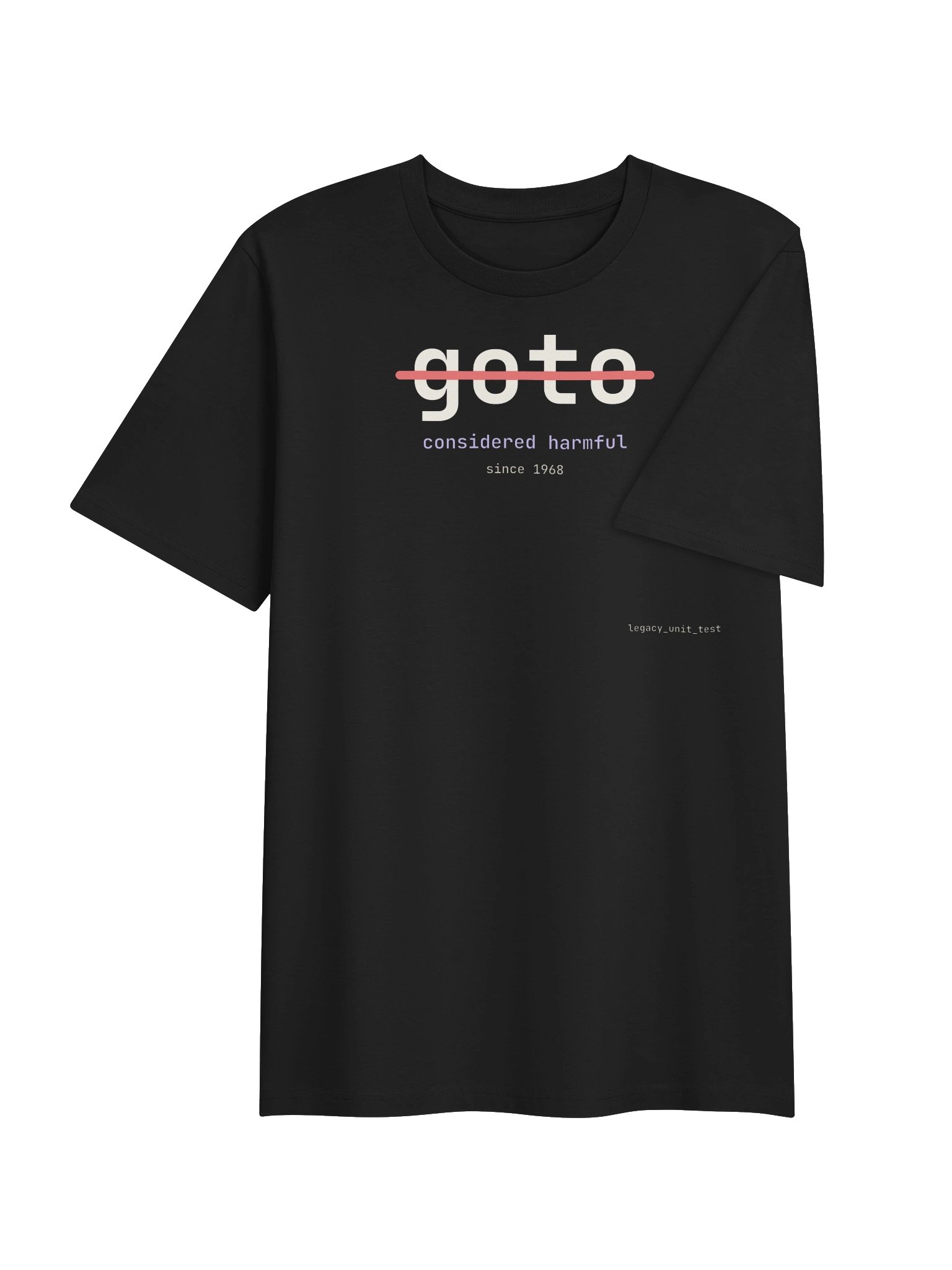 goto, considered harmful tee product image (7)
