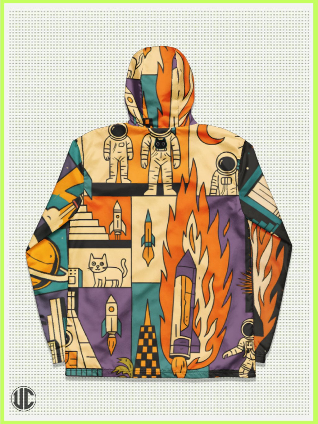 Strange Fiction Retro Futurist - Windbreaker product image (2)
