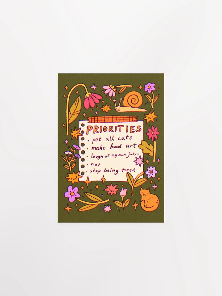 Priorities Print product image (2)