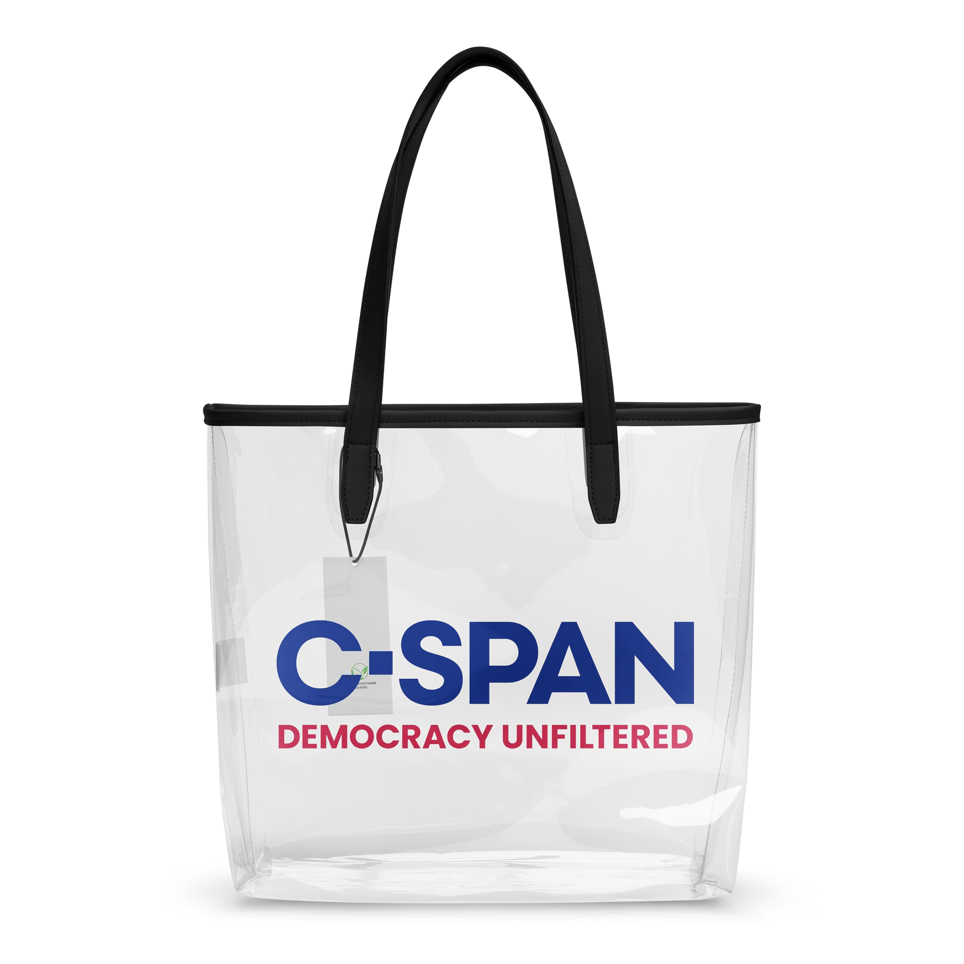 C-SPAN Democracy Unfiltered Clear Tote Bag product image (1)