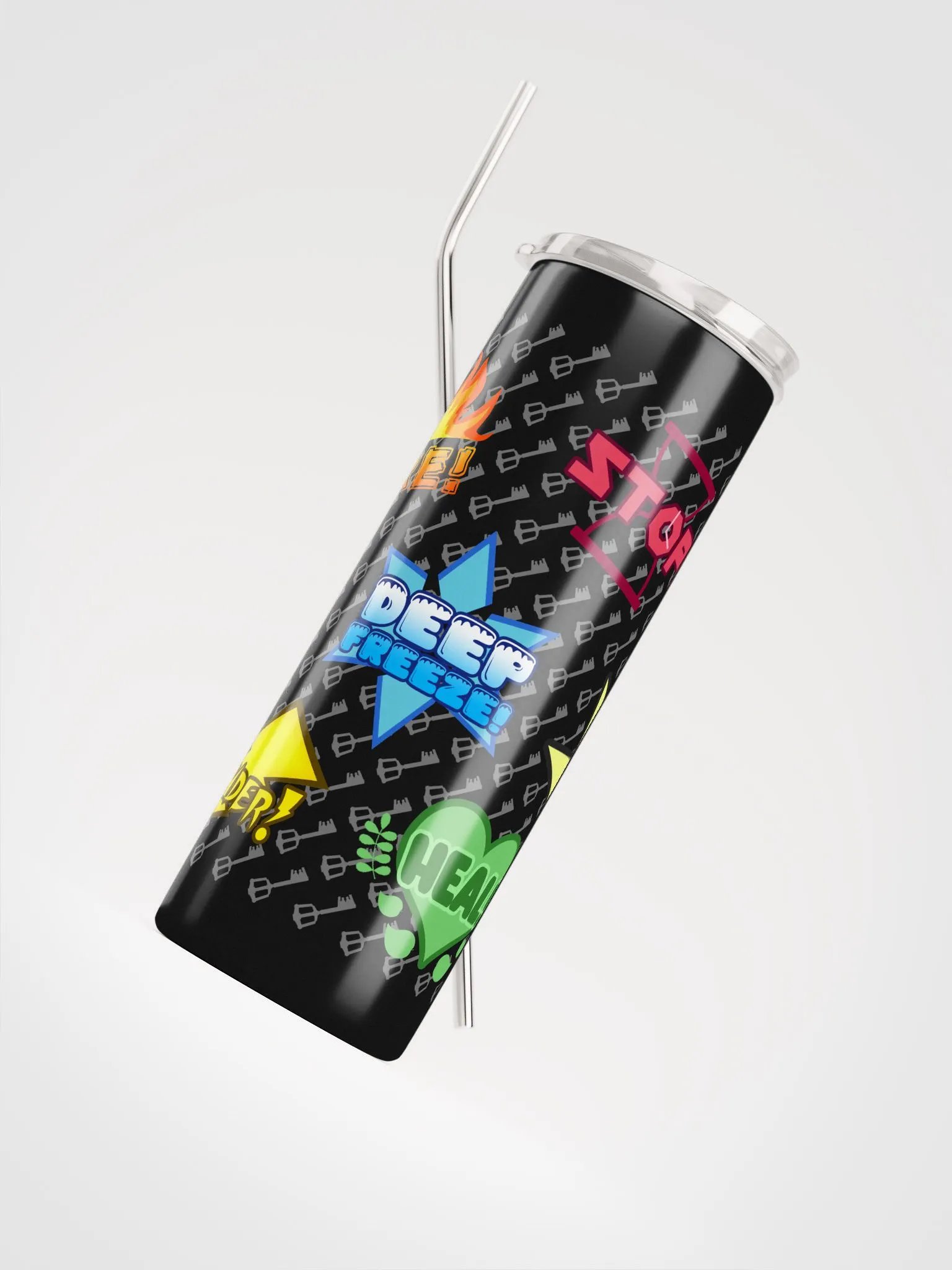 Magic Spells 20oz Steel Tumbler with Straw product image (4)