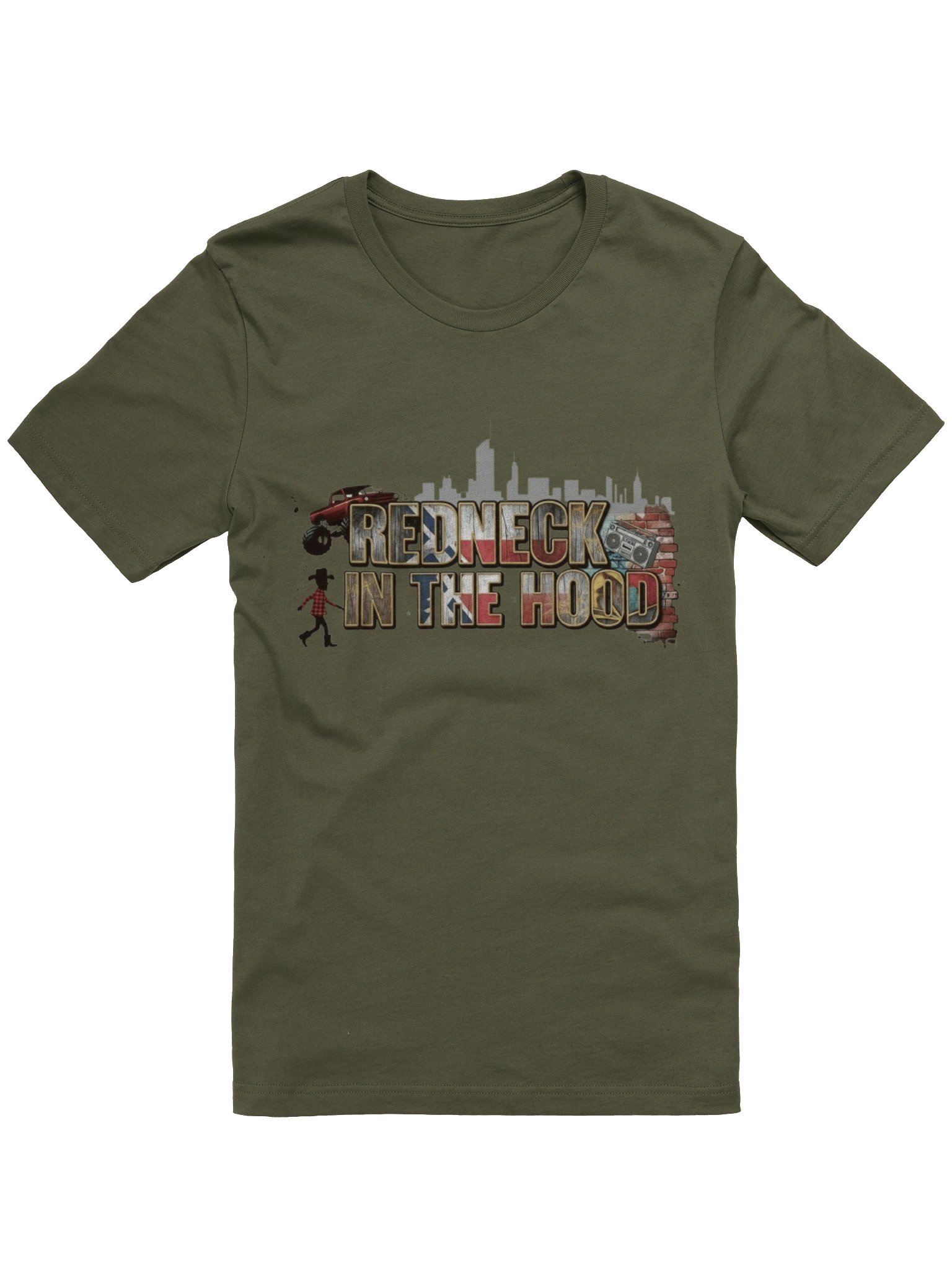 Redneck In The Hood Unisex T-Shirt product image (3)