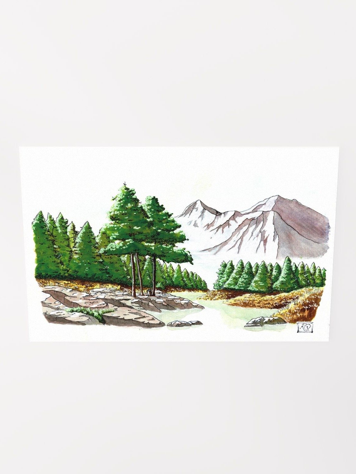 "The Borill Forest" | Printed Artwork product image (2)