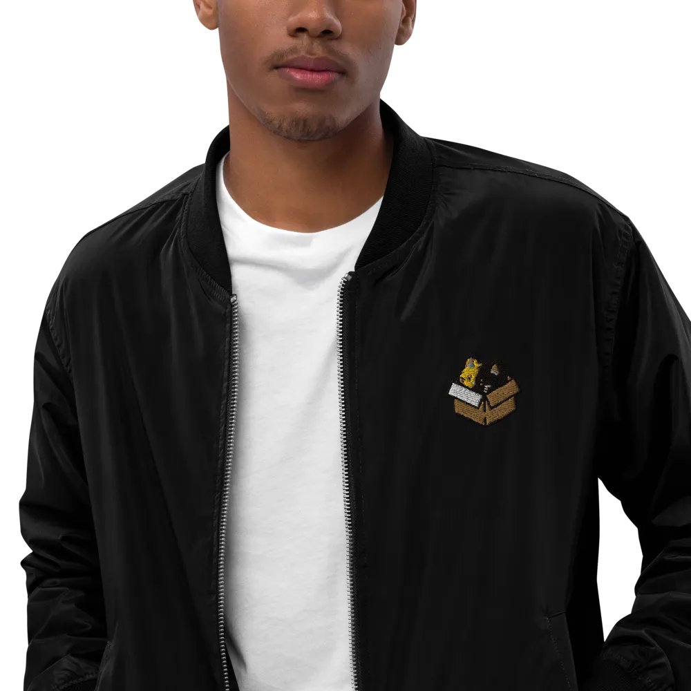 Twitch Sub Badge Embroidered Premium Recycled Bomber product image (40)